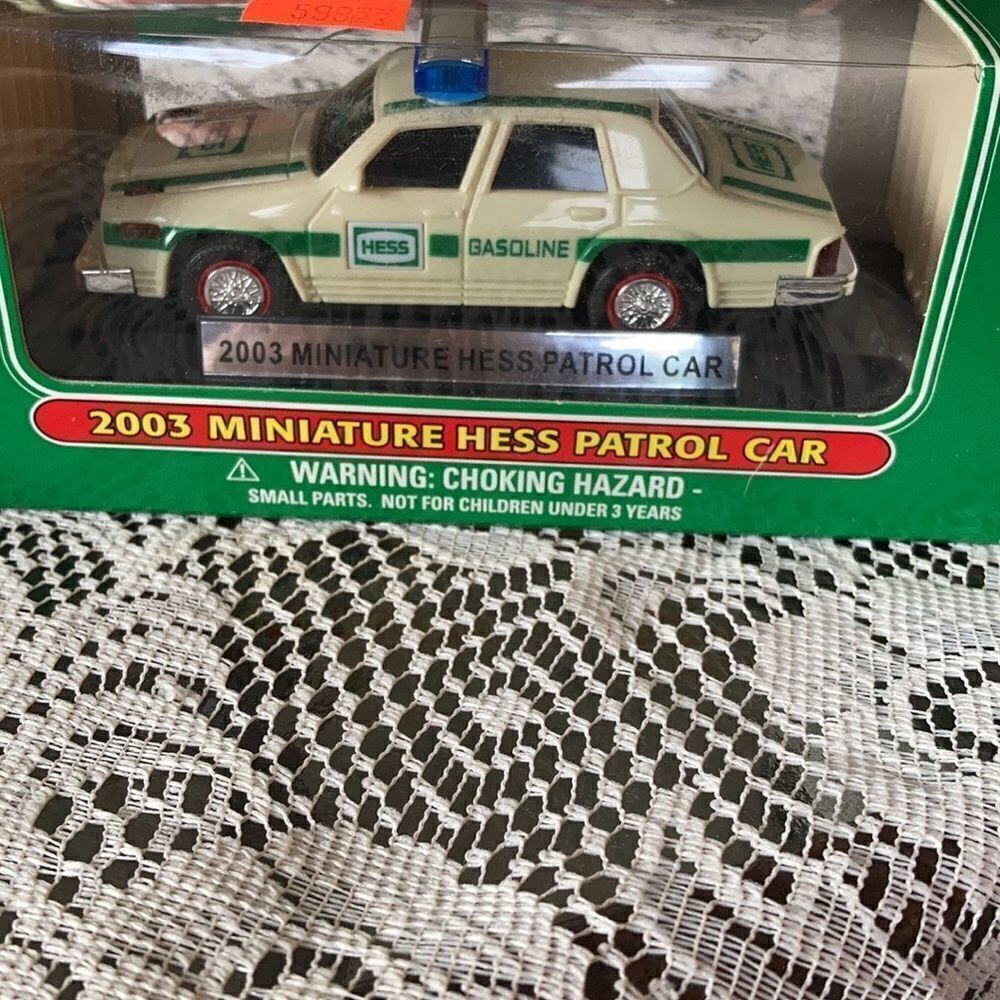 2003 Hess Miniature Hess Patrol Car NIB